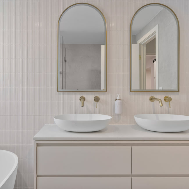 Byron Kit Kat Gloss White Mosaic