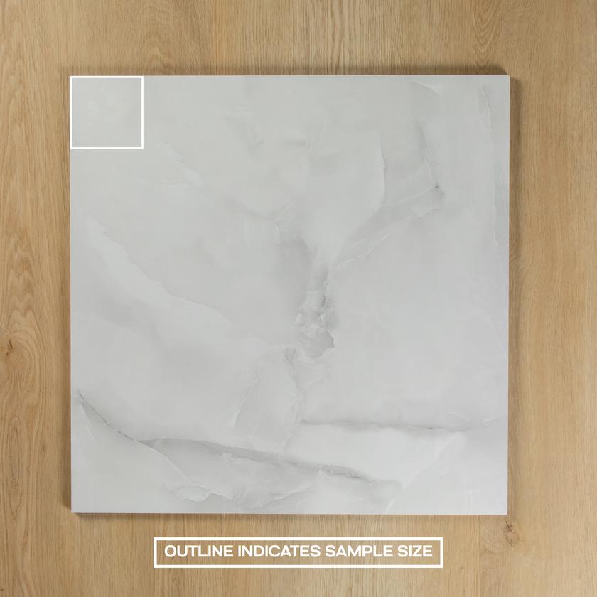 Petah Onyx Light Grey Matte