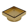 Floor Waste Bermuda Mega Square 50mm Gold