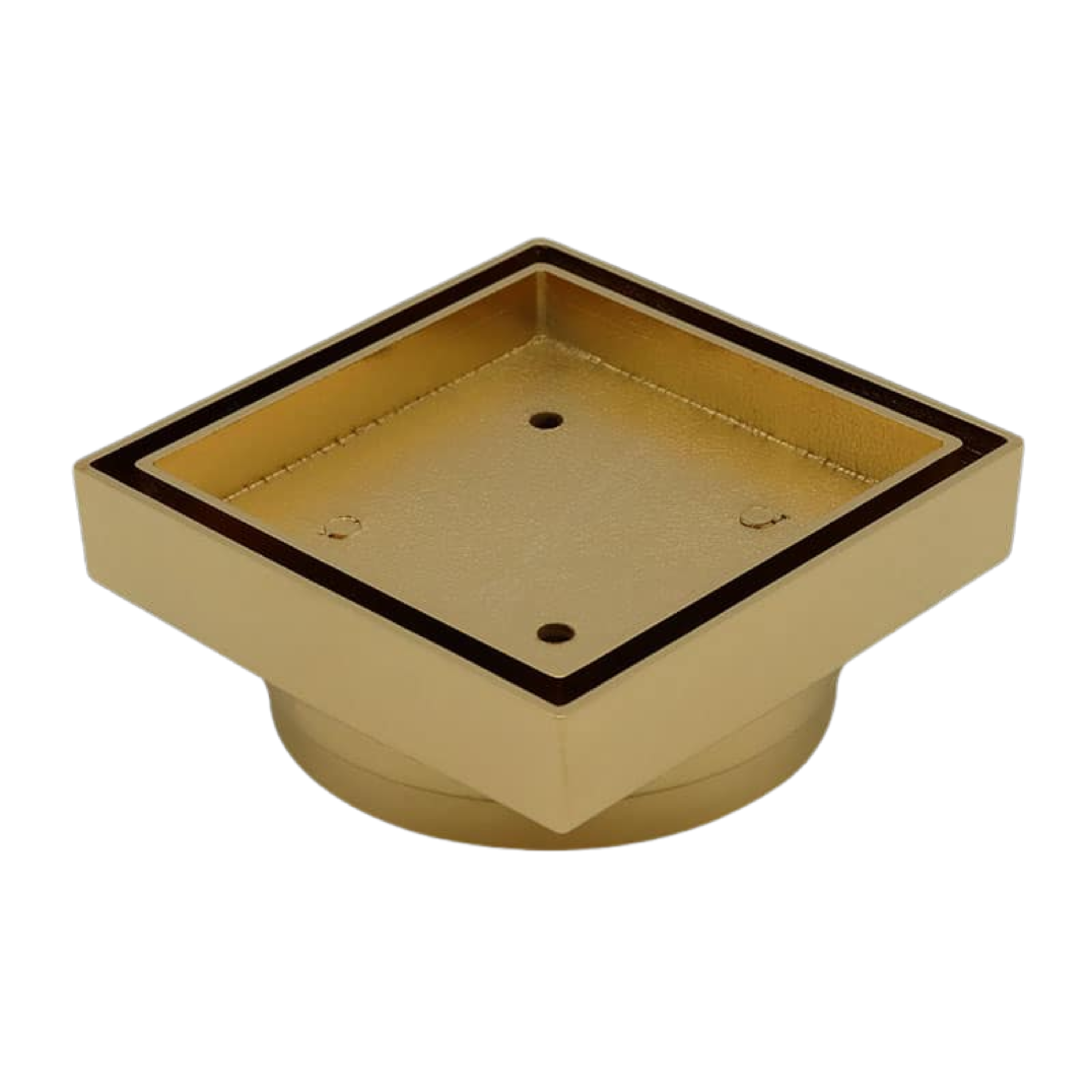 Floor Waste Bermuda Mega Square 50mm Gold