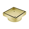 Floor Waste Bermuda Mega Square 50mm Brushed Gold
