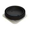 Floor Waste Bermuda Mega Round 50mm Matte Black
