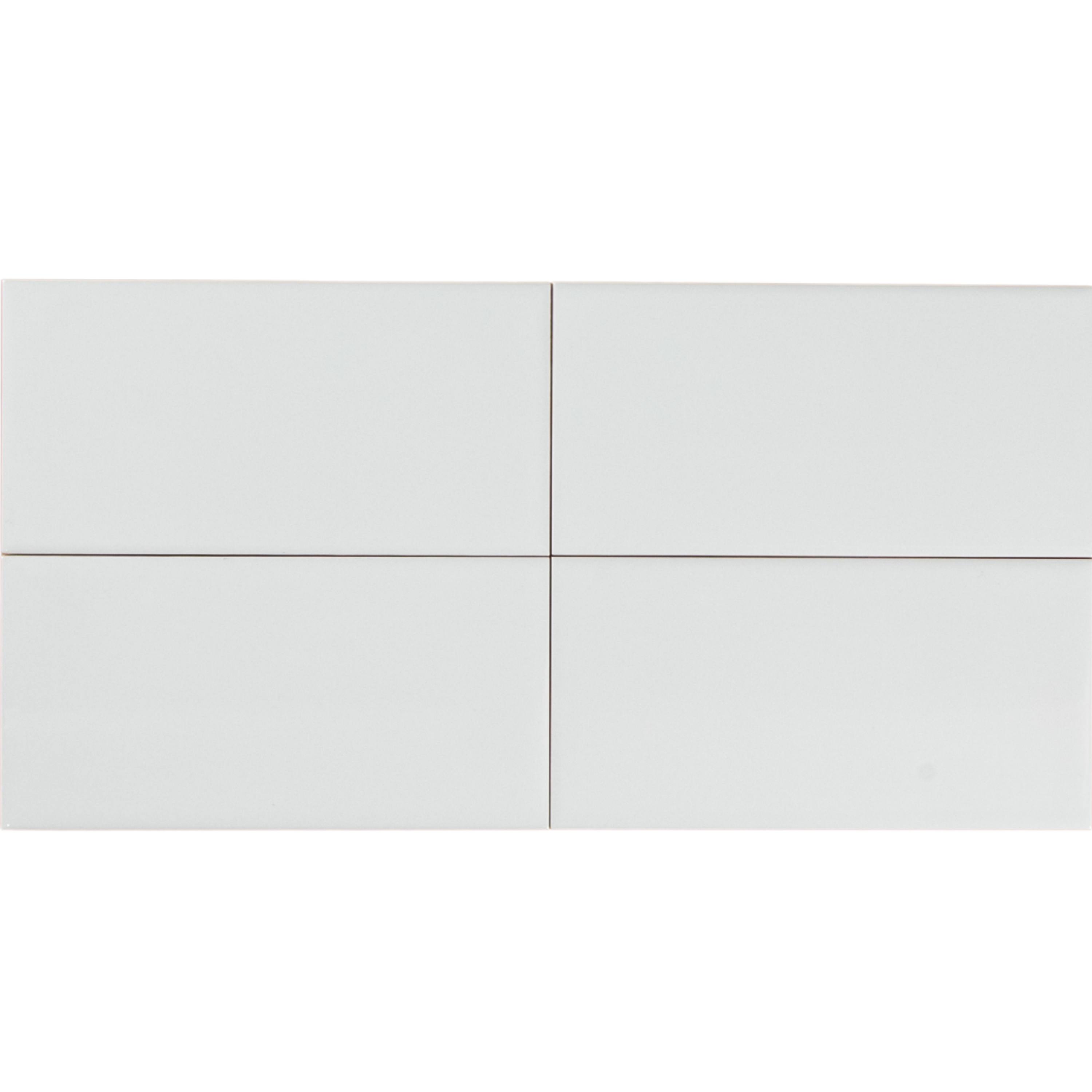 White Gloss Pressed Edge