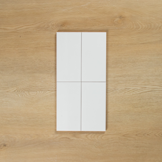 White Gloss Pressed Edge