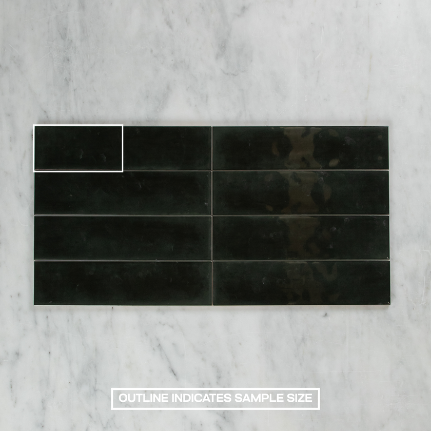 Boutique Charcoal Gloss Subway Ripple