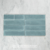Boutique Baby Blue Gloss Subway Ripple