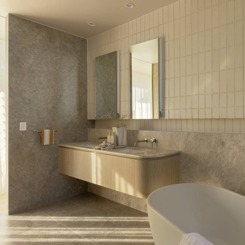 Travertine Stone Grigio Matte