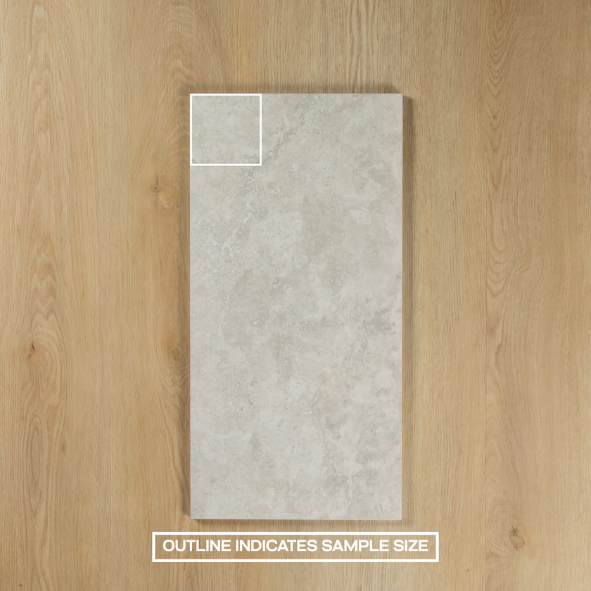 Travertine Stone Silver Lappato