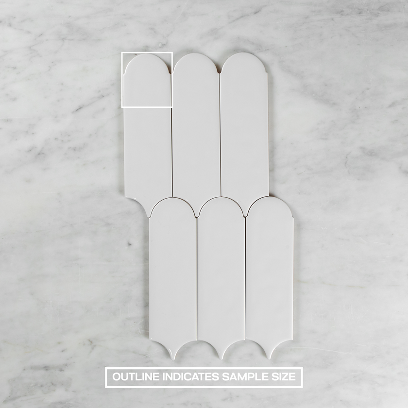 Flemmington Feather White Ripple Gloss