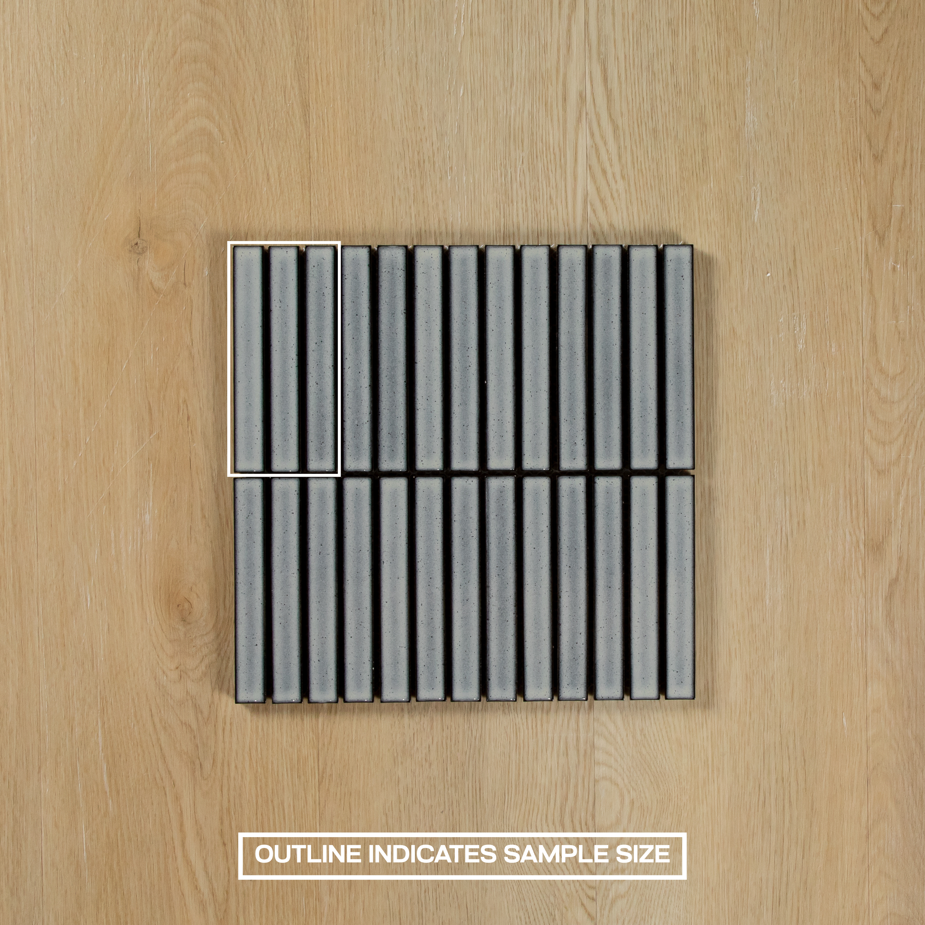 Clovelly Antique Grey Gloss Kit Kat Mosaic