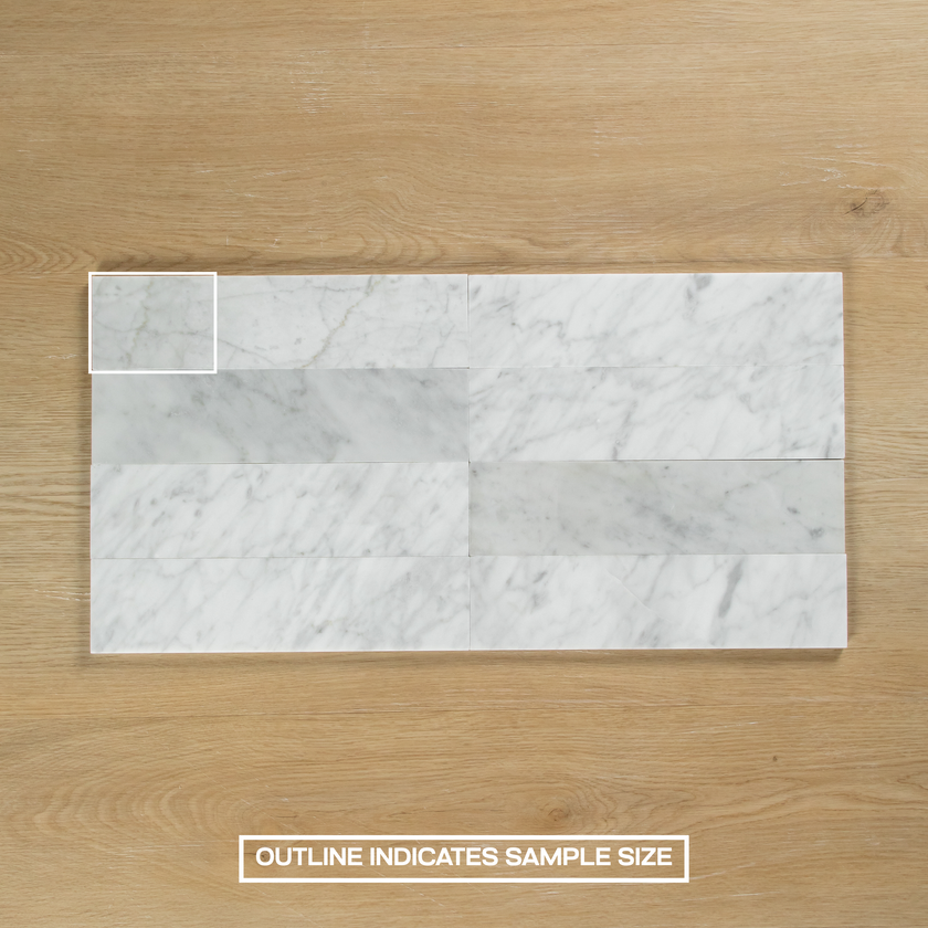 Carrara Marble Bianco Subway