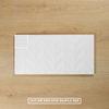 Chevron White Gloss