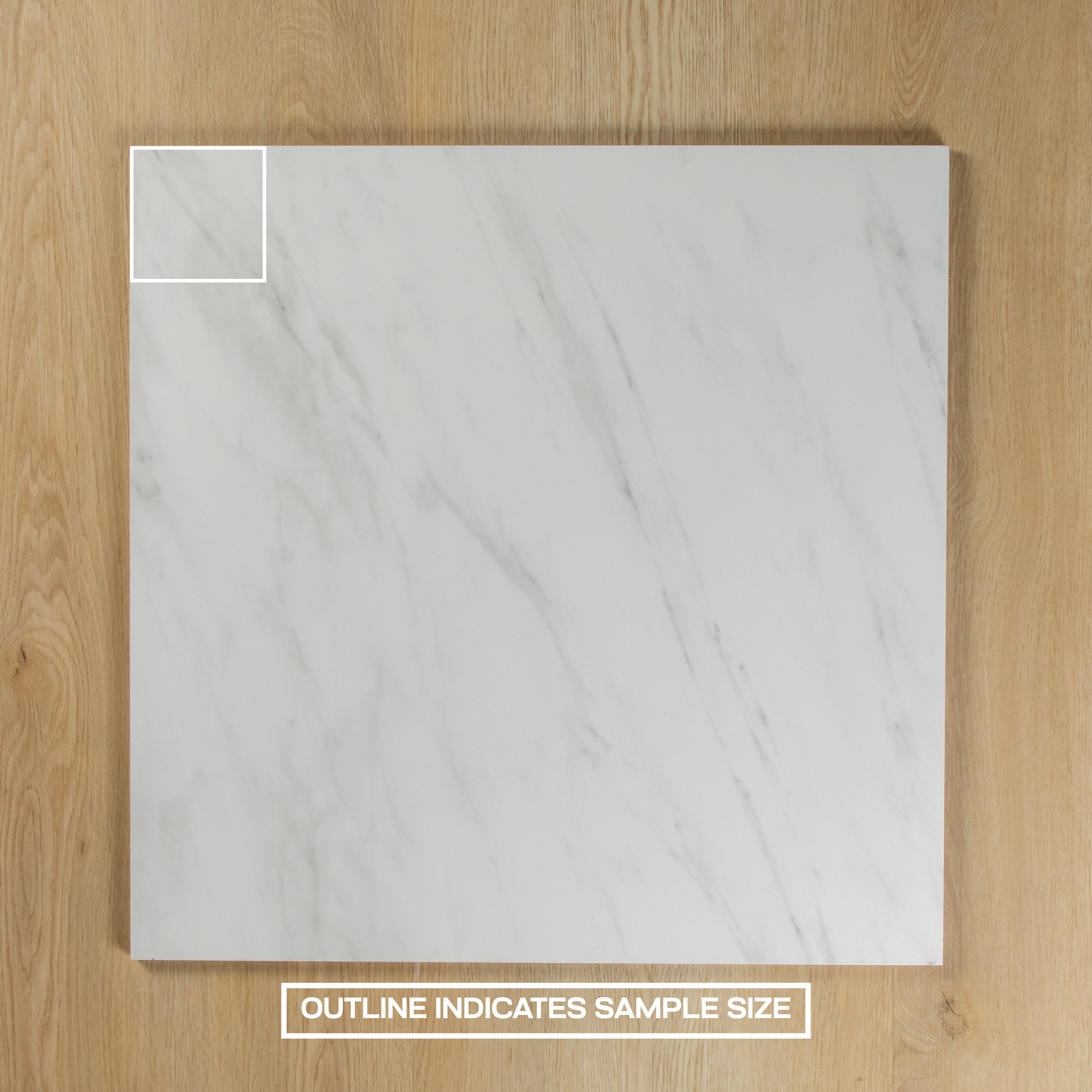 White Plus Carrara Polished