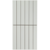 Matte White Rectified Mosaic