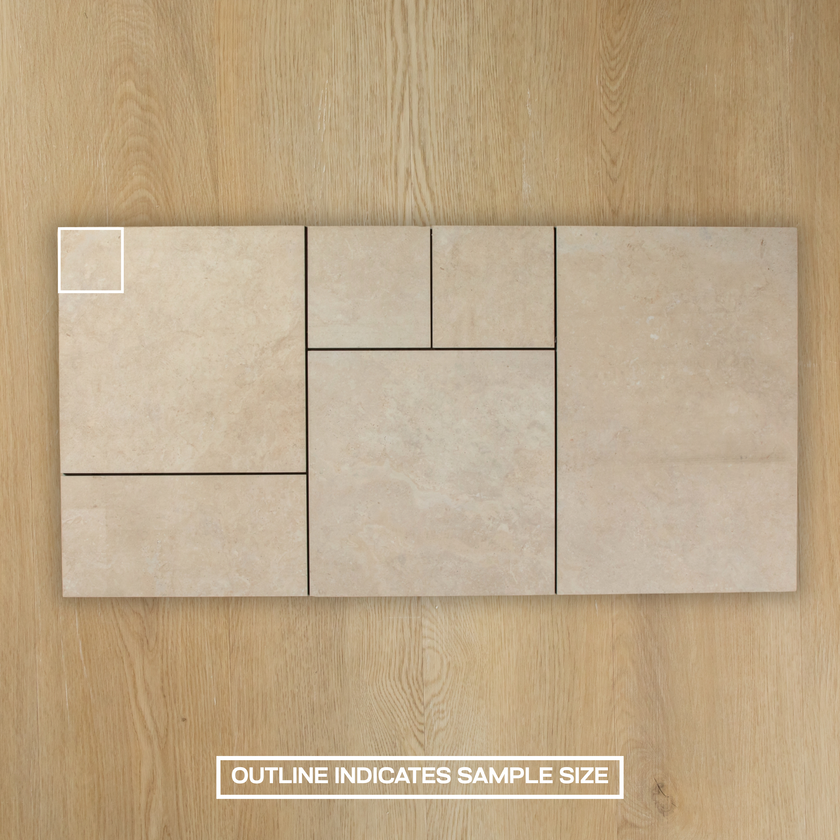 French Stone Beige French Pattern  In Out