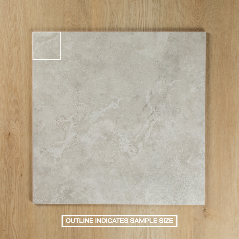 Travertine Cross Cut Silver In Out