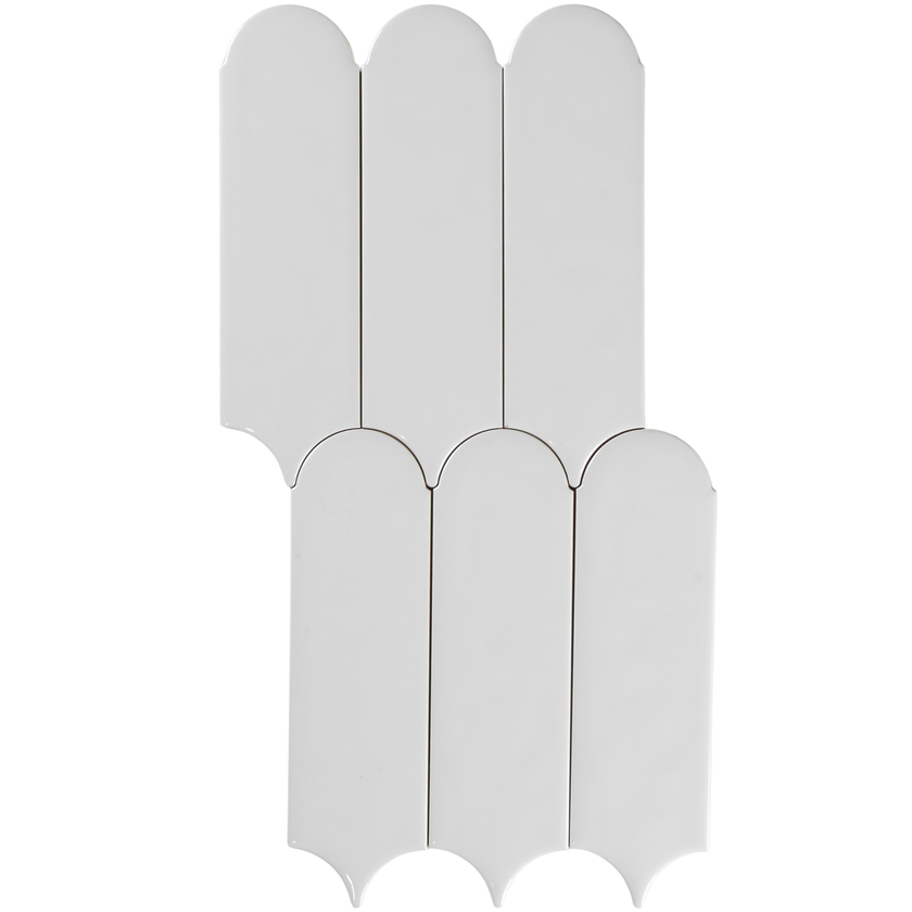 Flemmington Feather White Ripple Gloss