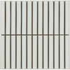 Clovelly Antique White Gloss Kit Kat Mosaic