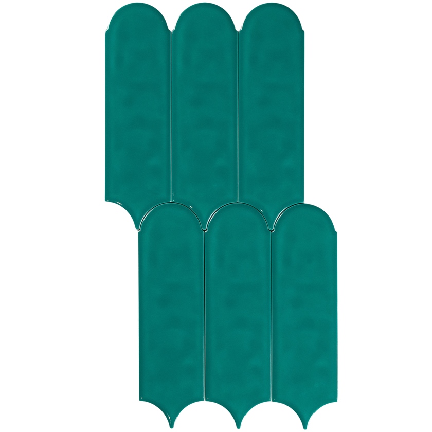 Flemmington Feather Green Ripple Gloss