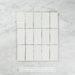 Noosa White Gloss Wave