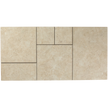 Travertine Stone Ivory French Pattern