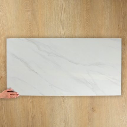 Light Carrara White Polished