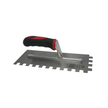 Adhesive Notched Trowel 15mm with Rubber Handle