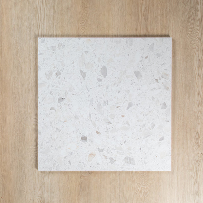 Antique Terrazzo Stone Marshmallow Matte Shine