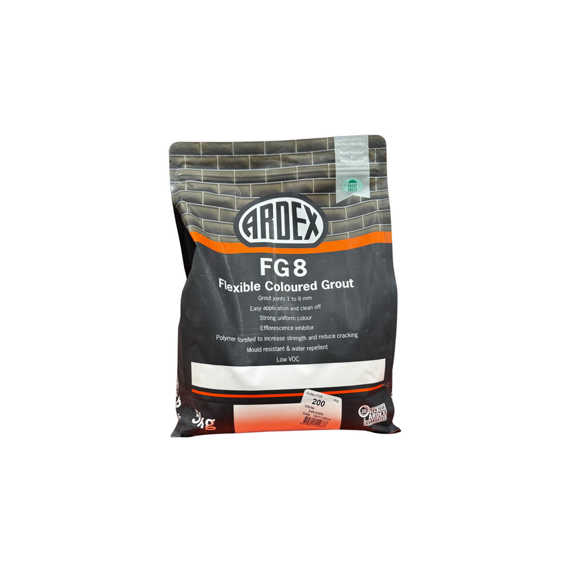Ardex FG8 White 200 Grout 5kg
