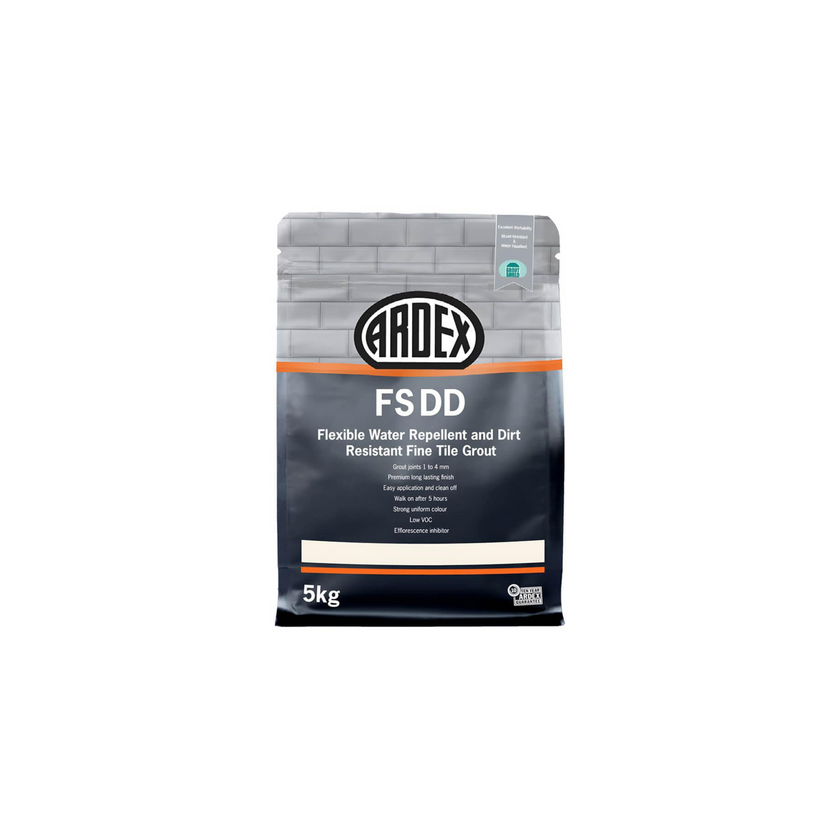 Ardex FSDD Ultra White 390 Grout 5kg