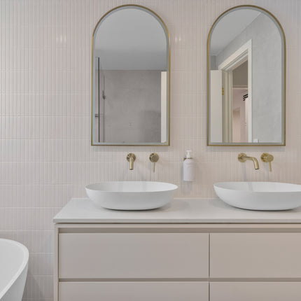 Byron Kit Kat Gloss White Mosaic