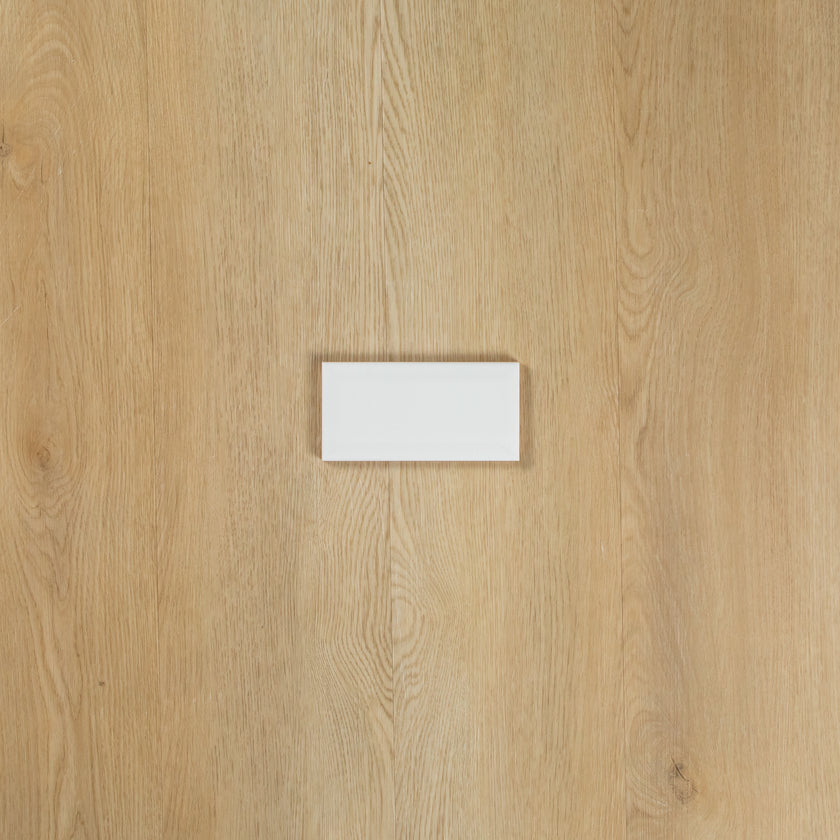 White Gloss Subway Bevelled