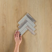 Blue Sandstone Herringbone Honed Mosaic