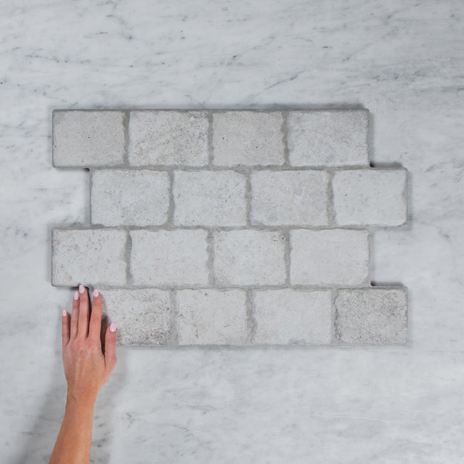 Borgogna White Cobblestone