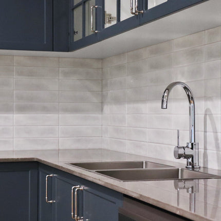 Boutique White Gloss Subway Ripple