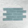 Boutique Baby Blue Gloss Subway Ripple