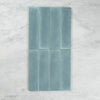 Boutique Baby Blue Gloss Subway Ripple