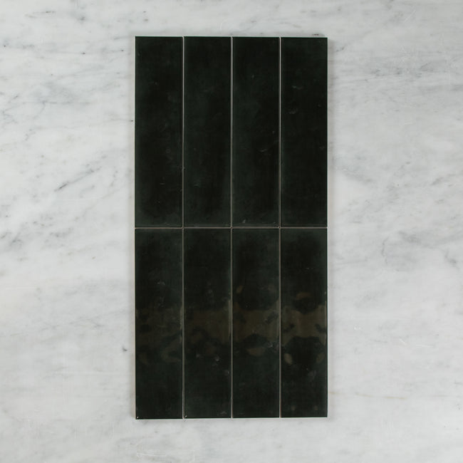 Boutique Charcoal Gloss Subway Ripple