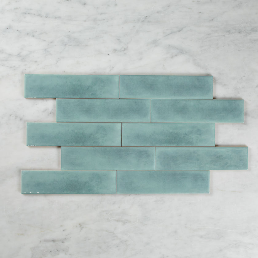 Boutique Mint Gloss Subway Ripple