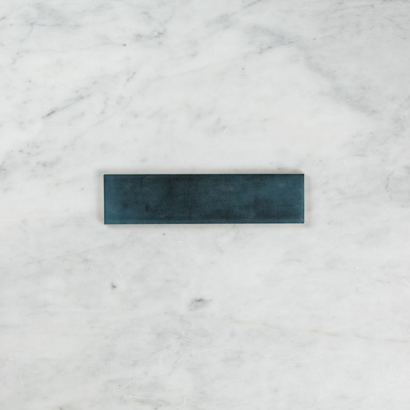 Boutique Navy Blue Gloss Subway Ripple