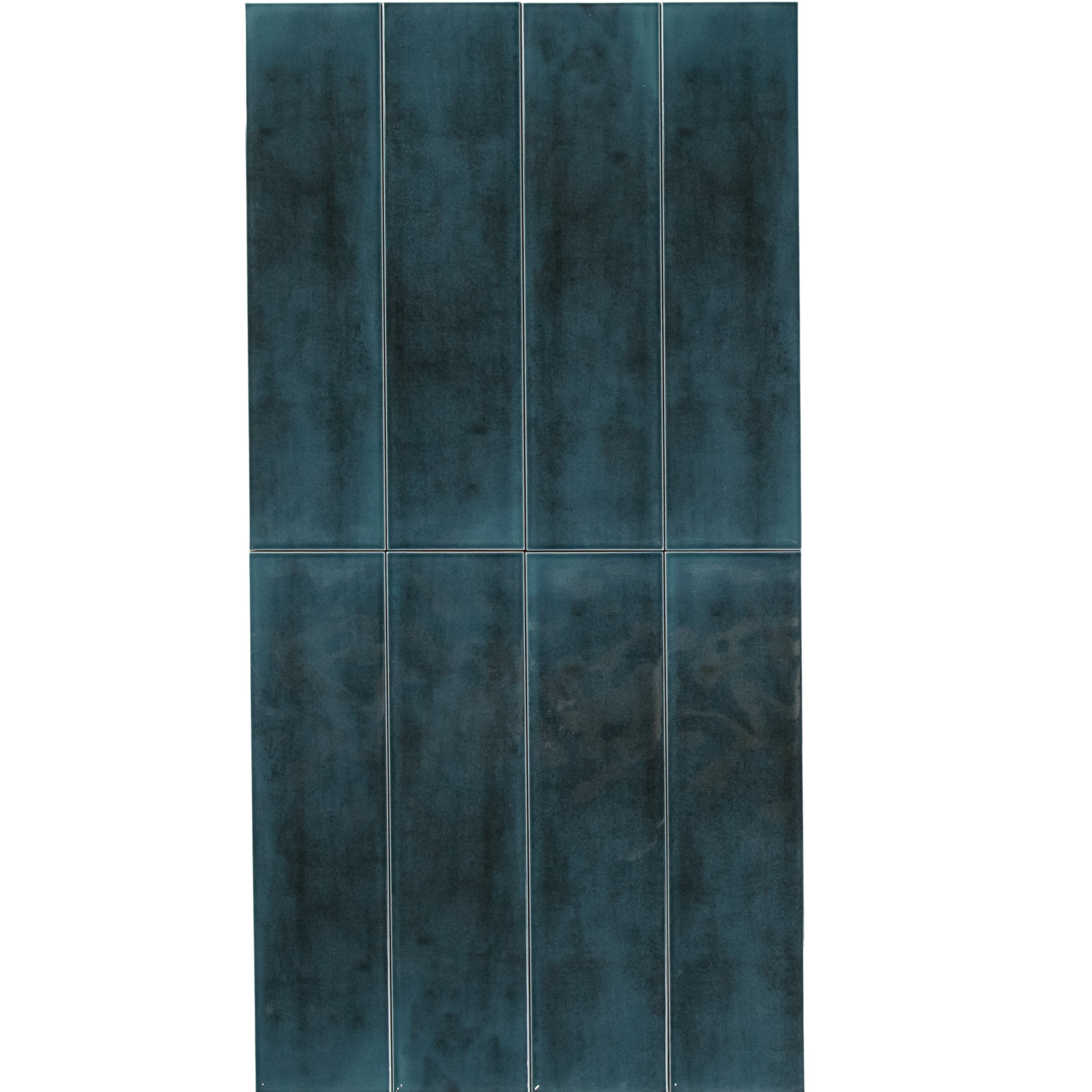 Boutique Navy Blue Gloss Subway Ripple