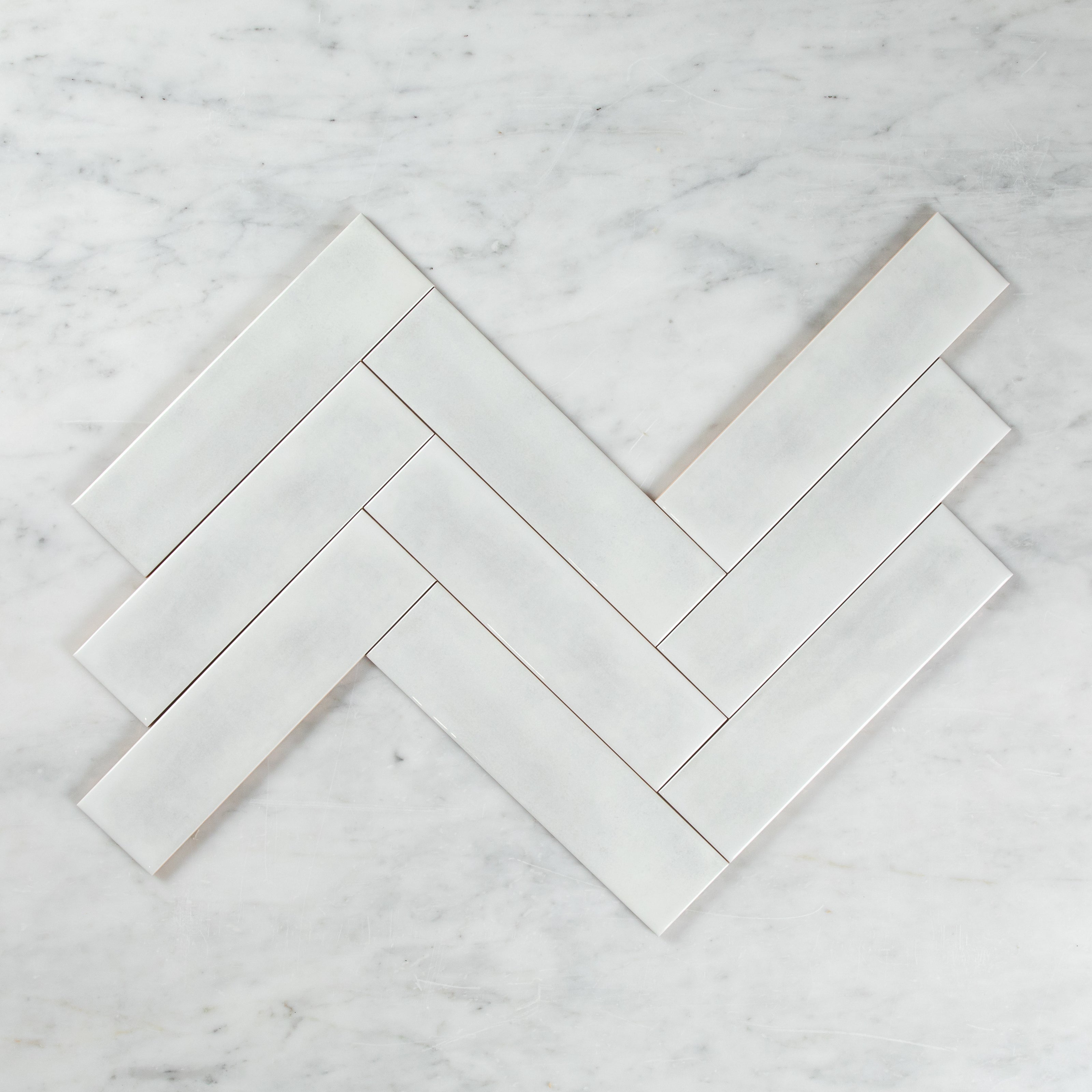 Boutique White Gloss Subway Ripple