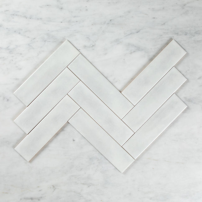 Boutique White Gloss Subway Ripple