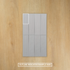 Brava Grey Satin Subway