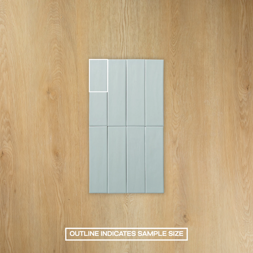 Brava Mint Satin Subway