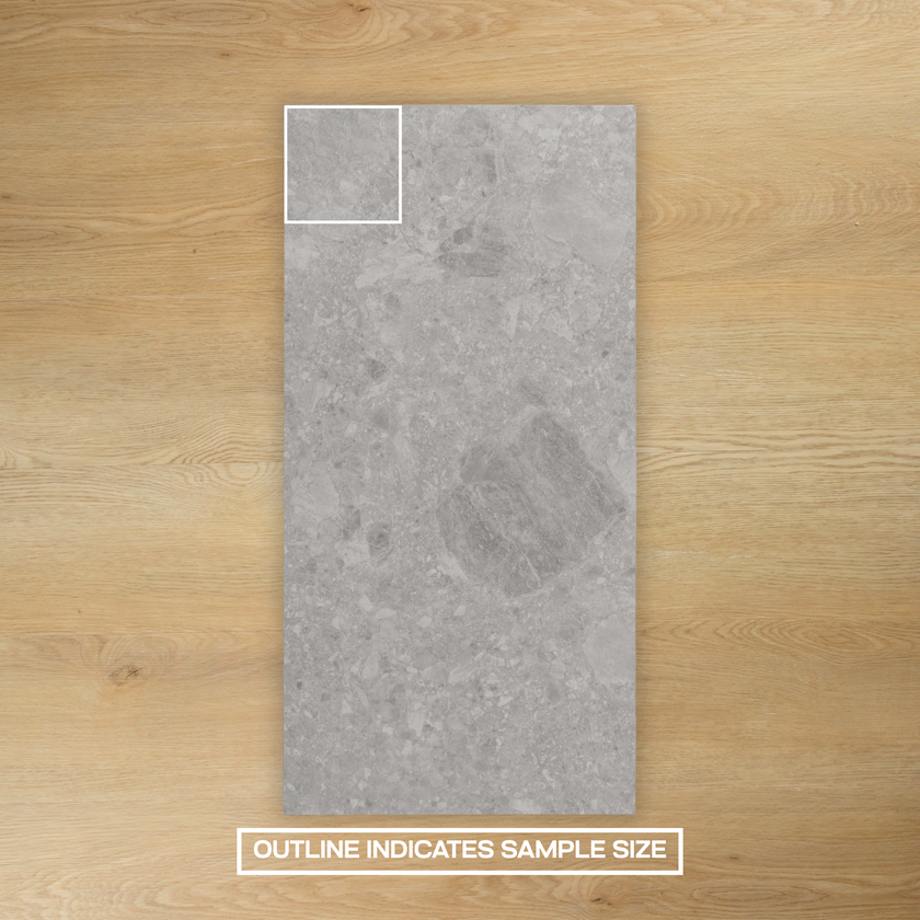 Breccia Light Grey In Out