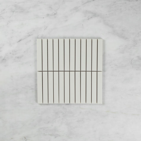 Byron Kit Kat Matte White Mosaic