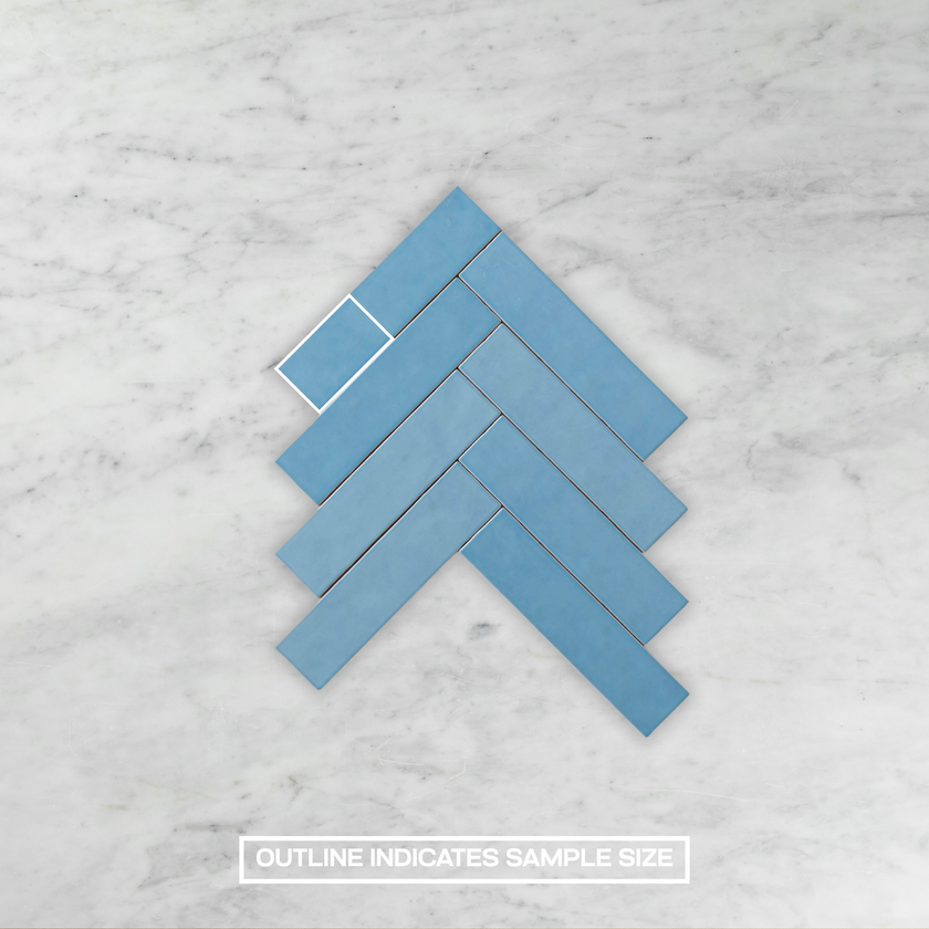 Casablanca Baby Blue Gloss Subway