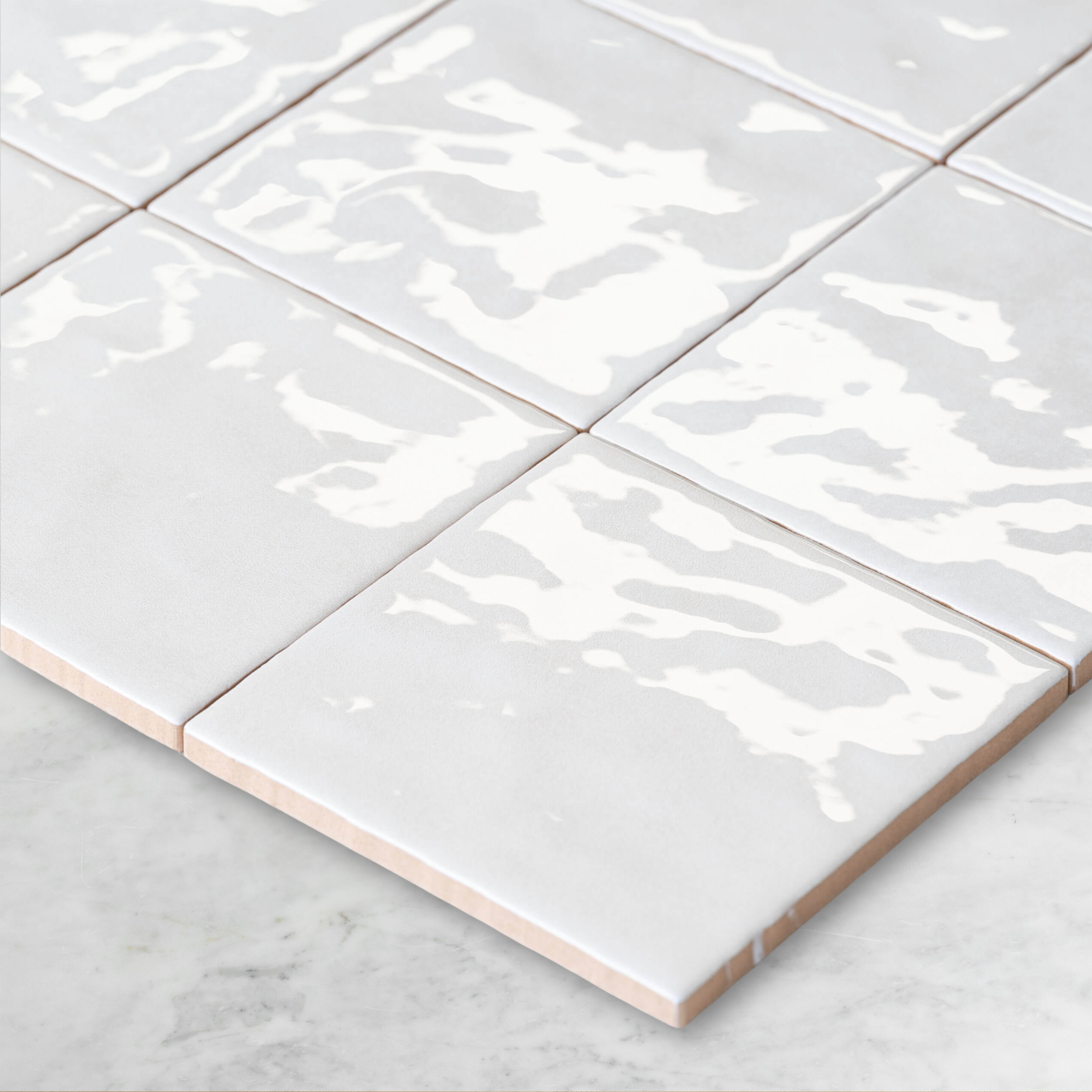 Casablanca White Gloss Square