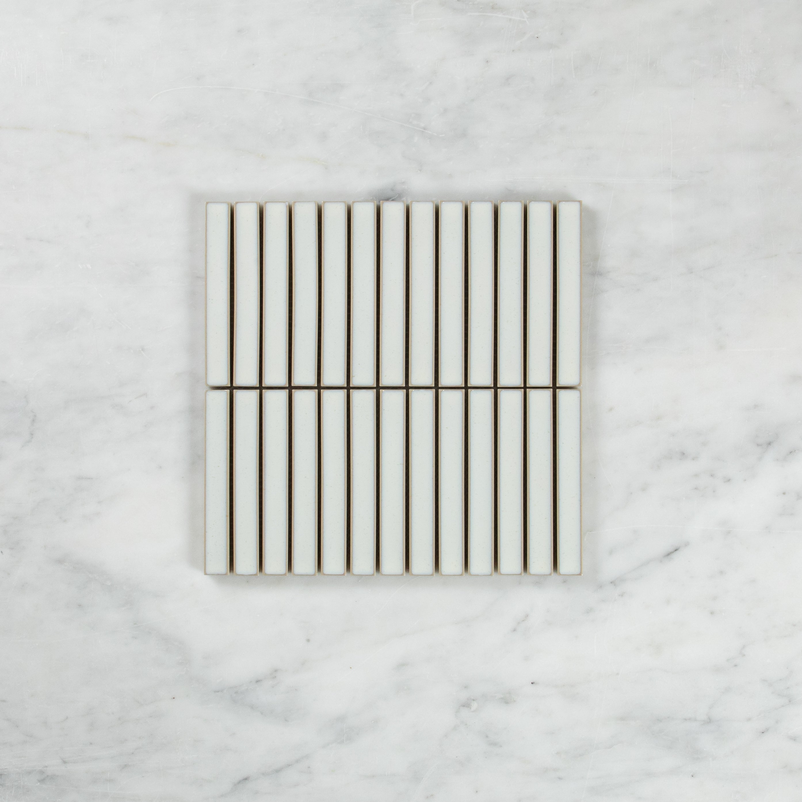Clovelly Antique White Gloss Kit Kat Mosaic